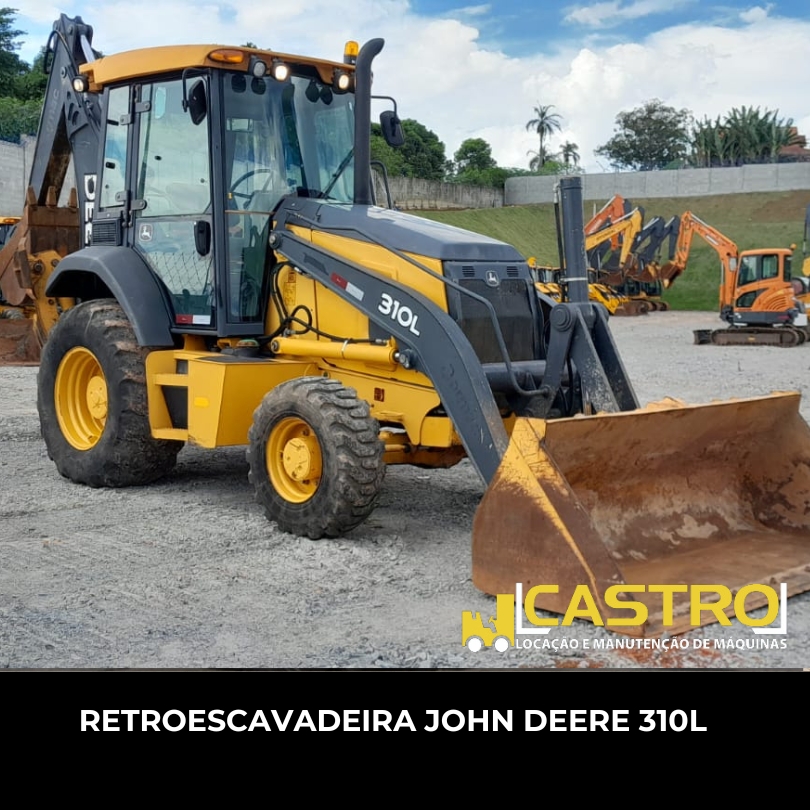 Retroescavadeira John Deere 310L