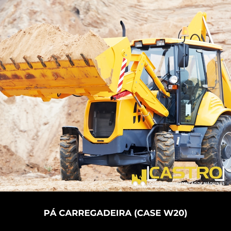 Pá Carregadeira Case W20