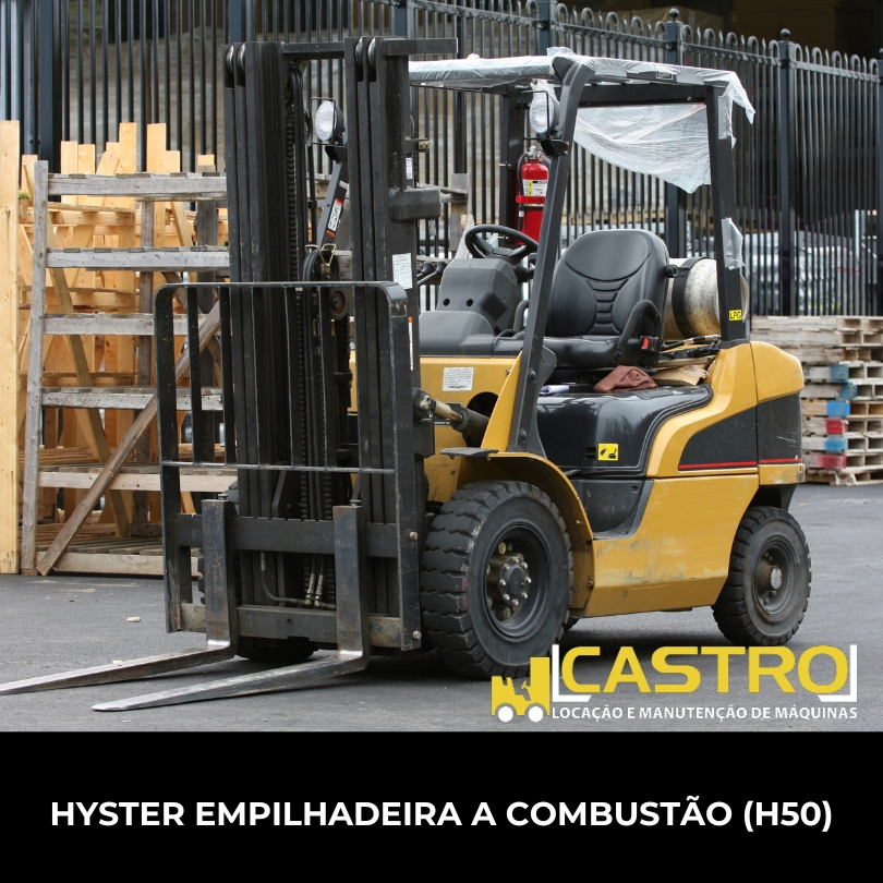 Empilhadeira Hyster H50 a Combustão